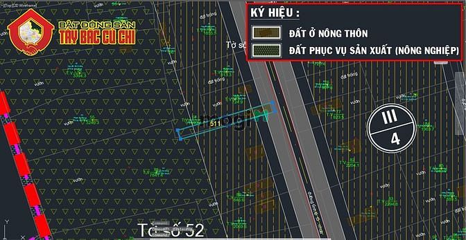 Hình ảnh Bán đất đường Tỉnh Lộ 15 - 384m2 - 6x62 - 91m2 thổ cư - xã An Phú