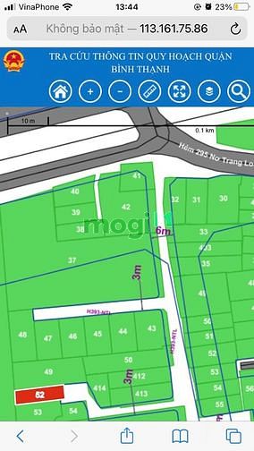 Hình ảnh CHĨ  còn một lô đất hẻm Nguyễn Xí 50m2 giá 4 tỷ 2