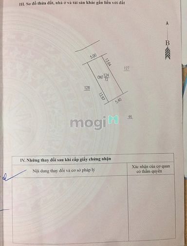 Hình ảnh Nhỉnh 1 tỷ có ngay 70m2 full thổ 5m tiền  Bình yên thạch thất sát khu