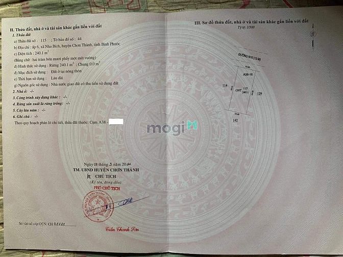Hình ảnh 10 Mét NGANG vị trí đẹp – Giá tận gốc TĐC 𝐱𝐚̃ 𝐍𝐡𝐚 𝐁𝐢́𝐜𝐡 –