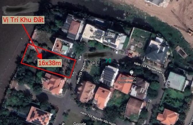 Hình ảnh Khuôn đất 610m2(16x38m) view sông trong Khu Compound Thảo Điền, 107 Tỷ