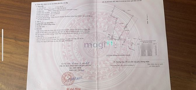 Hình ảnh Bán đất thuận tiện xây CHDV ở hẻm 467 Lê Đức Thọ, P16. DT đất 209m2