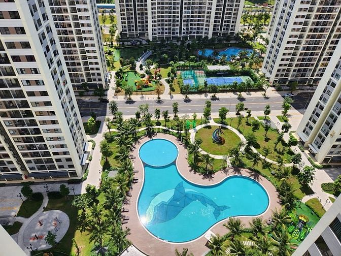 Hình ảnh Mb6623 nạp rút nhanh chóng Vinhomes 2PN, 2WC, view hồ bơi 5,5tr/tháng nhà mới 100%