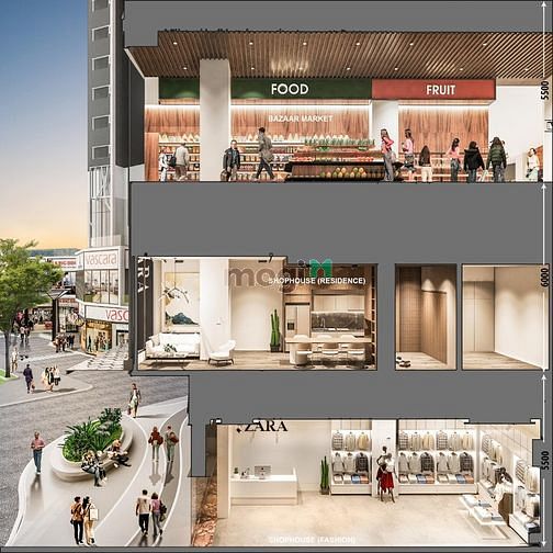 Hình ảnh Shophouse 70m2 Trệt + Lầu ngay tuyến Metro số 10