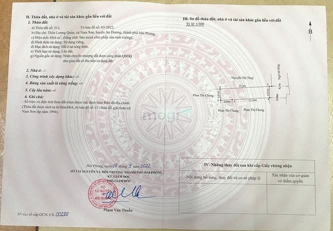 Hình ảnh Bán đất phân lô tại lương quán, nam sơn, an dương giá Trang MB66.COM Chính Thức - MB 66 Uy Tín