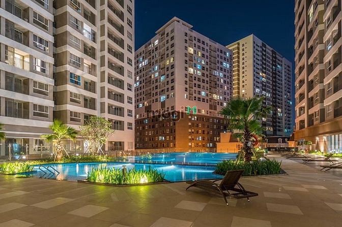 Hình ảnh Cho thuê căn 2pn 2wc Golden Mansion View Hồ bơi