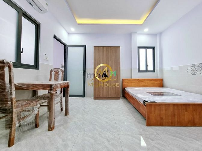 Hình ảnh 📌Căn Hộ Studio Cửa sổ Full Nthat Gỗ ngay gần Công Viên Thỏ Trắng