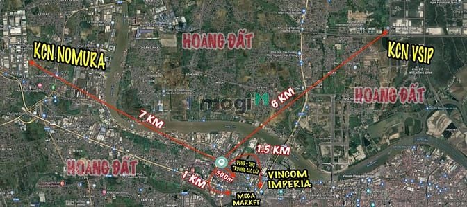 Hình ảnh BÁN ĐẤT Sở Dầu, Hồng Bàng, gần chợ Sở Dầu,ôtô vào đất, 2,27 tỷ, 68,8m2