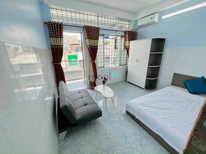 Hình ảnh Căn Hộ 1PN Ban Công Máy Giặt Riêng Gần Phan Xích Long