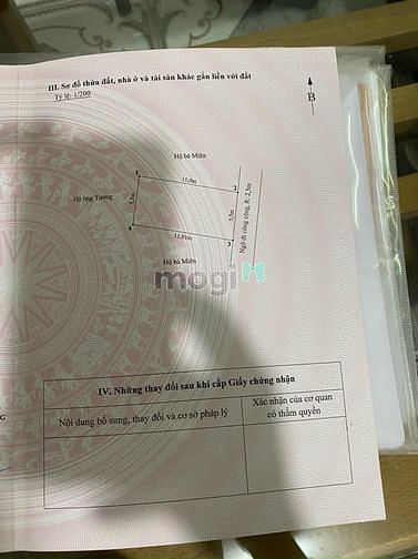 Hình ảnh Bán lô đất tại thôn trạm bạc xá lê lợi, an dương