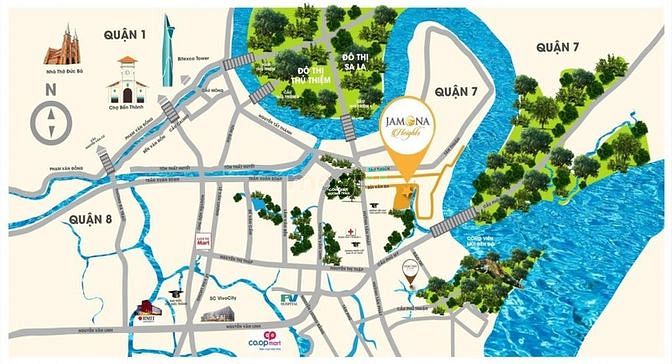 Hình ảnh Bán Căn Hộ jamona Phường Tân Thuận Đông Quận 7