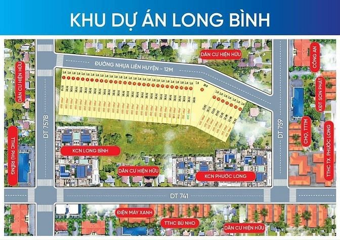 Hình ảnh Bán Đất nền Phú Riềng-Bình Phước Sổ Đỏ Sẵn Chỉ 650 Triệu.