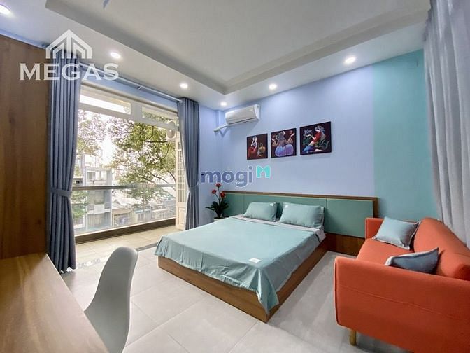 Hình ảnh Căn Hộ cho thuê Sư Vạn Hạnh mới xây 100%_Full nội thất_Ban công riêng