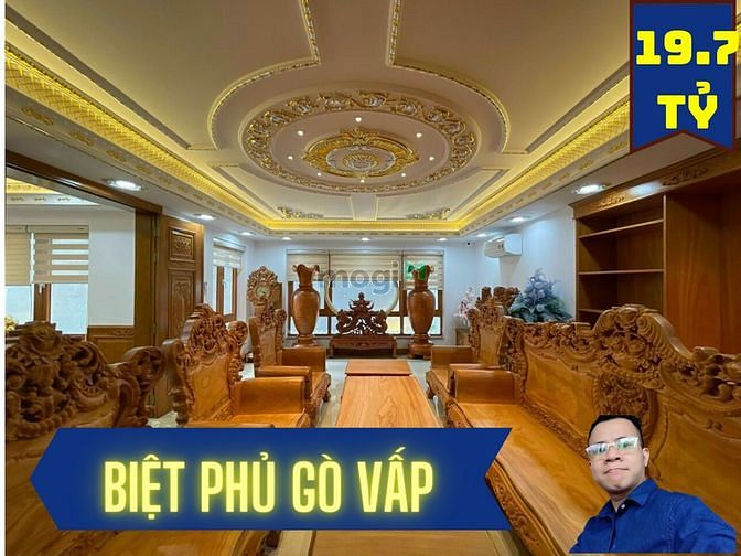 Hình ảnh ✅ Biệt Phủ Đẳng Cấp Gò Vấp - Không có gì để chê chỉ 19.7 tỷ