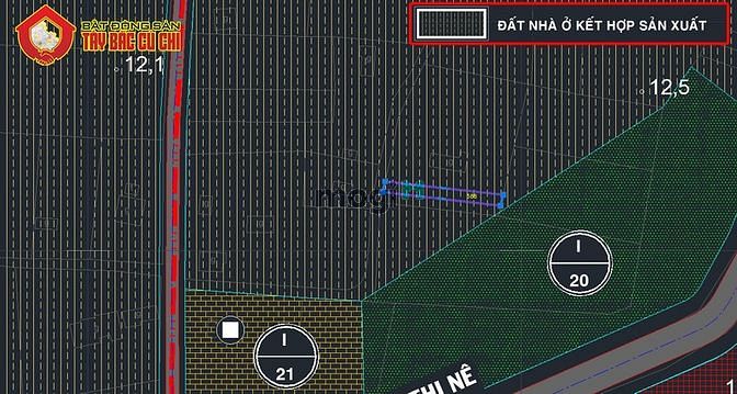 Hình ảnh Bán đất hẻm số 42 - 271m2 - 5x54 - 267m2 thổ cư - xã Phú Hòa Đông
