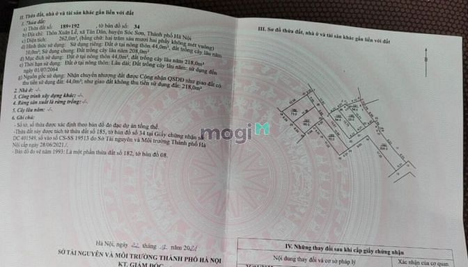 Hình ảnh Chính chủ cần bán đất Tân Dân, Sóc Sơn cạnh khu CN sạch giá từ 800tr