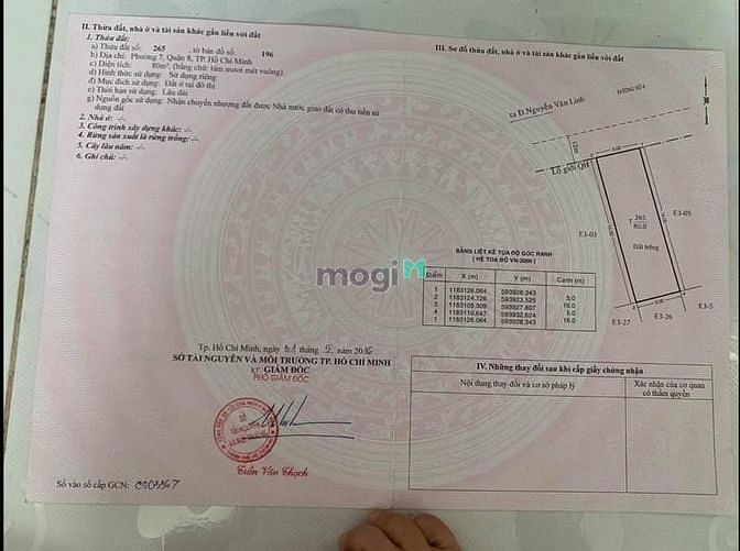 Hình ảnh Chủ rất cần bán lô đất nền khu bình Điền, dt 80m2, giá 4ty450