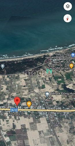 Hình ảnh Lô đất thổ cư 100% SHR 116.3m2, mặt tiền QL1A, cách biển 1km