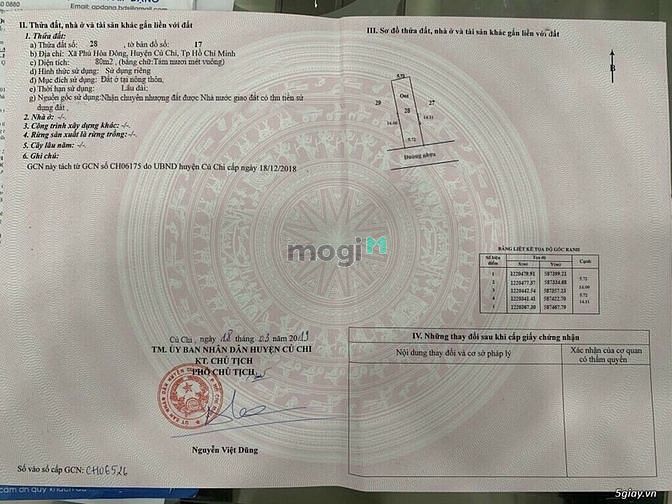 Hình ảnh Bán gấp đất thổ cư nằm ngay mặt tiền đường