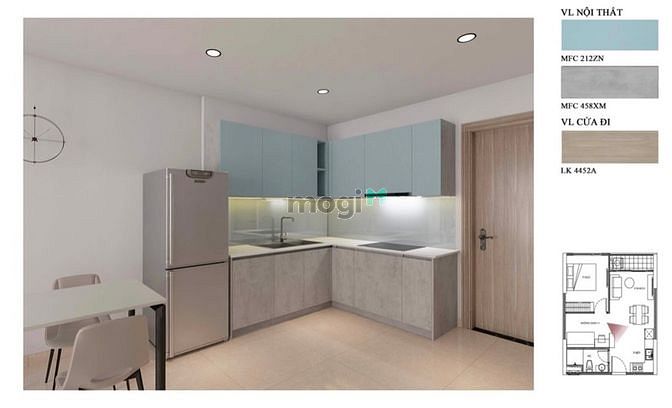 Hình ảnh Bán chung cư 1pn+1 42.59m2 - VIN ORIGAMI