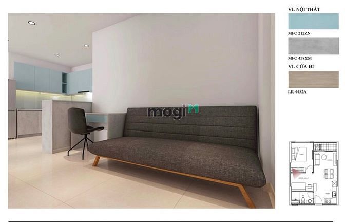 Hình ảnh Bán chung cư 1pn+1 42.59m2 - VIN ORIGAMI