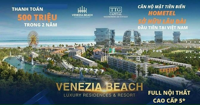 Hình ảnh Căn hô mặt tiền biển Bình Châu sổ hồng sở hữu lâu dài- Venezia Beach