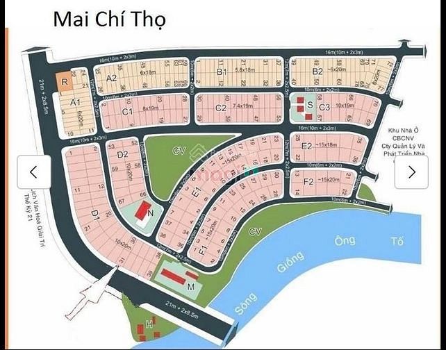 Hình ảnh Bán đất cuối đường Thân Văn Nhiếp-D1, DT 204.9m2, giá 160 tr/m2. TL