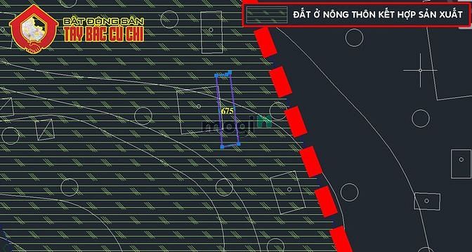 Hình ảnh Bán đất đường Lâm Thị Giữa - 139m2 - 5x25 - 122m2 thổ cư - Củ Chi