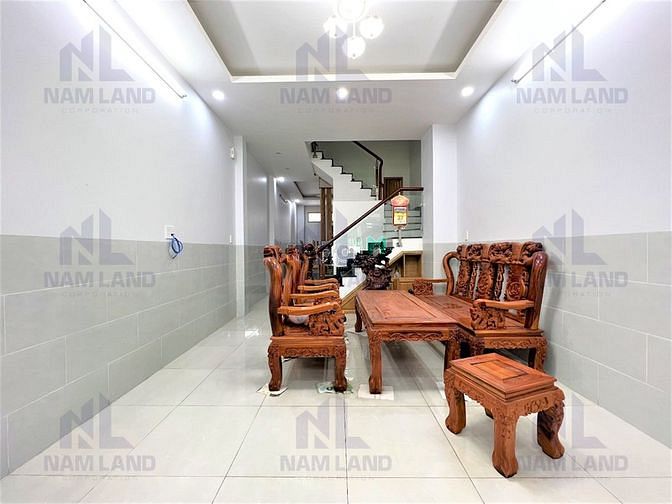 Hình ảnh Cho thuê nhà mới xây 3 tầng đường 12 P. An Khánh.