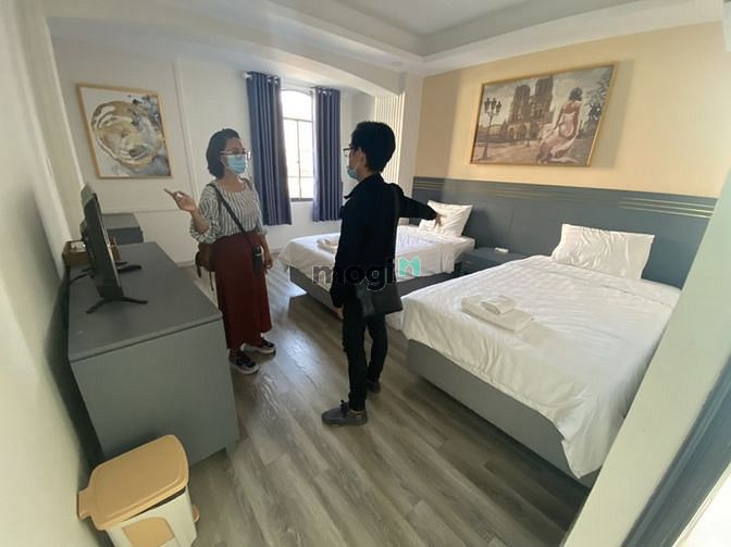 Hình ảnh Cho thuê 41 phòng CHDV MT Nguyễn Thái Bình,Q1 DT:8x20 8tầng thang máy