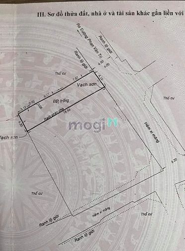Hình ảnh Lô Đất Phan Văn Trị 80m2, Nở Hậu Đều, Hẻm Xe Hơi 6m, Ko Lộ Giới