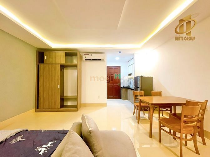 Hình ảnh Phòng studio, máy giặt, cửa sổ, đủ tiện nghi gần ĐH Tôn Đức Thắng RMIT