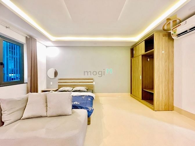 Hình ảnh Phòng studio, máy giặt, cửa sổ, đủ tiện nghi gần ĐH Tôn Đức Thắng RMIT