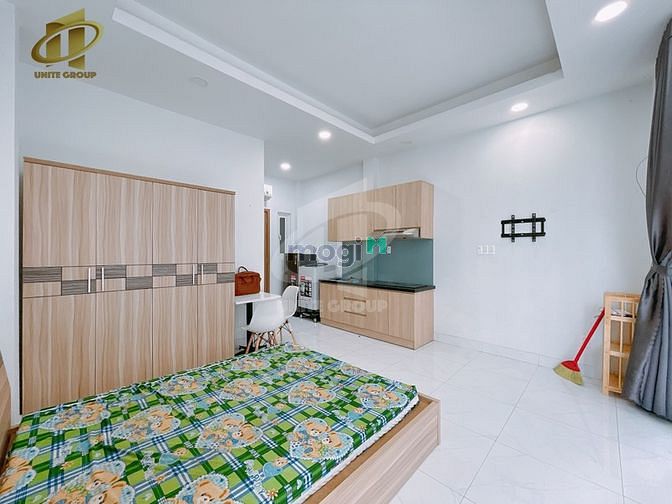 Hình ảnh Studio_26m2, ban công_máy giặt_đủ nội thất ở kdc bông sao_Quận 8