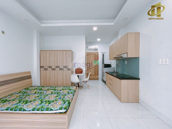 Hình ảnh Studio_26m2, ban công_máy giặt_đủ nội thất ở kdc bông sao_Quận 8