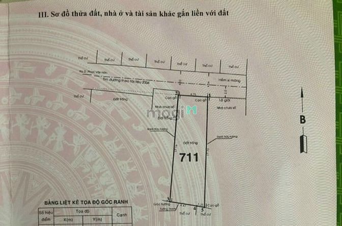 Hình ảnh Đất 4.75x18,hẻm xe hơi, Phan Văn Hớn Quận 12, chỉ 4tỷ6 TL