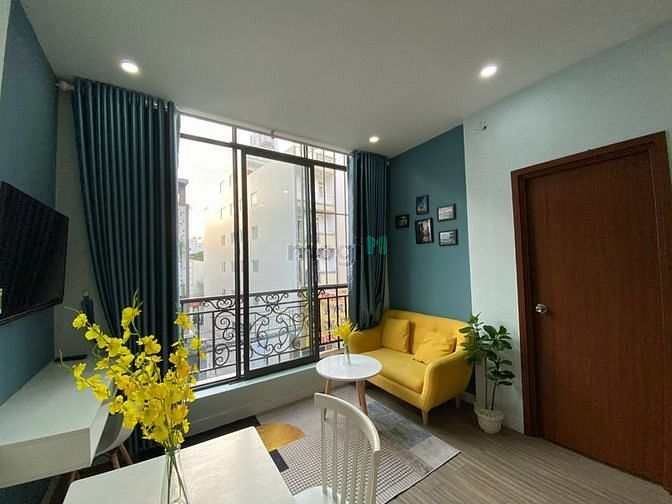 Hình ảnh Căn Hộ 2 Phòng Ngủ Khu Sân Bay, Đầy Đủ Nội Thất