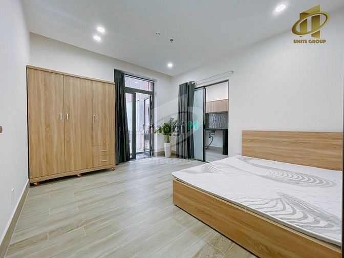 Hình ảnh Căn Hộ 1PN Ban công - Máy Giặt Riêng - Bếp riêng ngay Hàng Xanh
