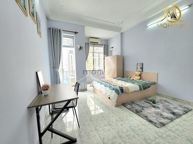 Hình ảnh Căn Hộ Ban Công Khu Sân Bay Đủ Nội Thất