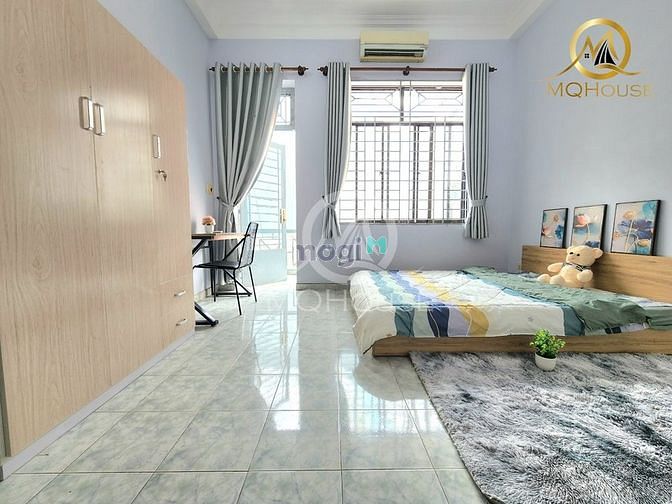 Hình ảnh Căn Hộ Ban Công Khu Sân Bay Đủ Nội Thất