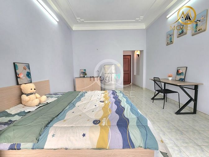 Hình ảnh Căn Hộ Ban Công Khu Sân Bay Đủ Nội Thất