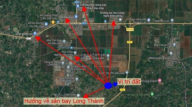 Hình ảnh Đất thổ cư thống nhất dầu giây 5x20m full thổ cư 8tr/m2