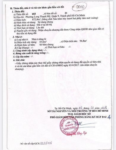 Hình ảnh Bán 672m2 đất thổ cư mặt tiền đường 27 Nguyễn Xiển . Quận 9