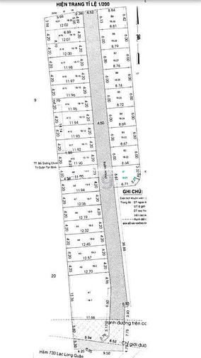Hình ảnh Bán đất hẻm ôtô  lớn Lạc Long Quân, P9, Tân Bình. SHR, Giá 3.2 tỷ/nền