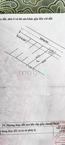 Hình ảnh Bán đất 1/ đường Trung Lập - 95m2 - 5.2x20 - 81m2 thổ cư - Củ Chi