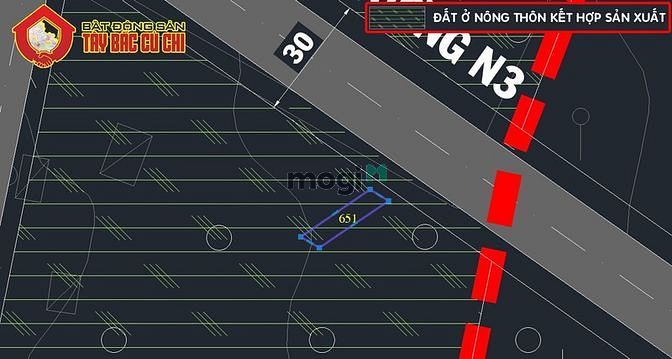 Hình ảnh Bán đất 1/ đường Trung Lập - 95m2 - 5.2x20 - 81m2 thổ cư - Củ Chi