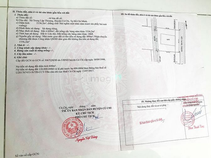 Hình ảnh Bán đất 2 mặt tiền đường Trung Lập - 2156m2 - 44x50 - 600m2 thổ cư