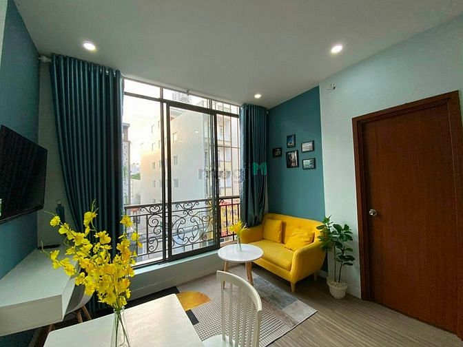 Hình ảnh Căn Hộ mini 2 PHÒNG NGỦ + 1 PHÒNG KHÁCH Có Ban Công full nội thất