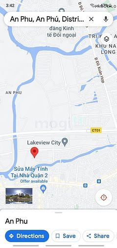 Hình ảnh Đất nền chính chủ khu Nam Rạch Chiếc, P. An Phú, Quận 2.
