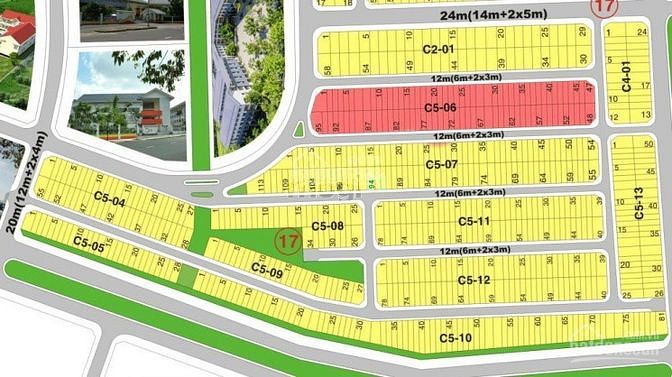 Hình ảnh Bán đất dự án Đường Đồng Văn Cống, Thạnh Mỹ Lợi, Q2. Dt 370m. Gía 85tr